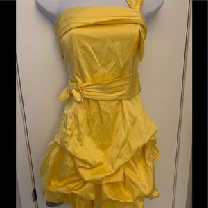 Yellow Homecoming Dress